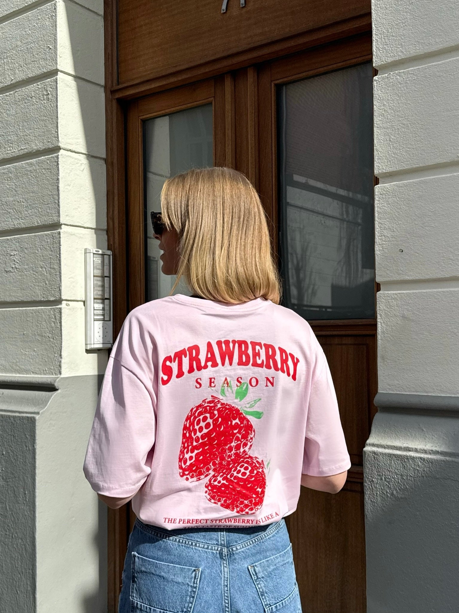 PGNEW PARRI Back Printed T-Shirt - Rosa